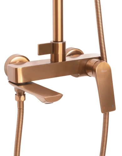 Душевая система Rea Avalon copper brush P2418