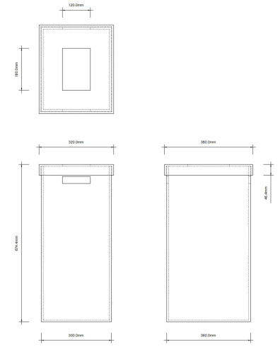 Корзина для полотенец Decor Walther Brownie AWB 0937547